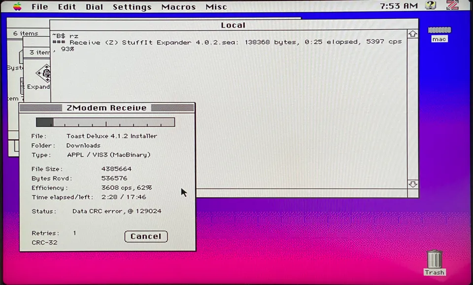 Mac Running